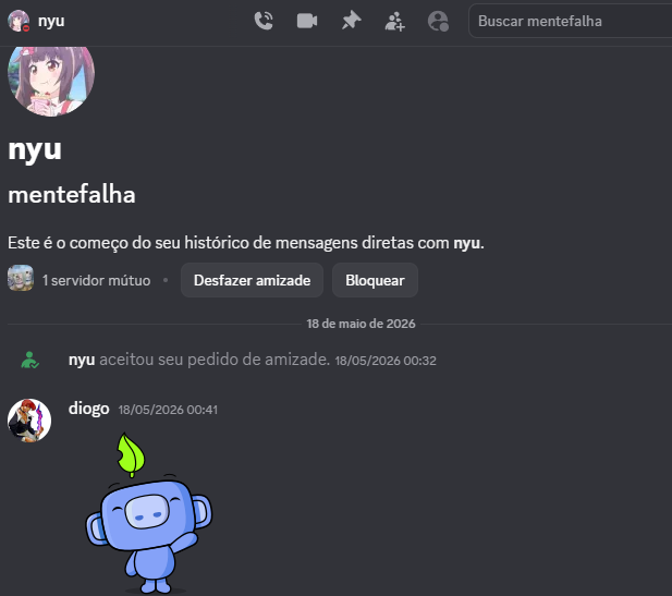 nossa primeira conversa